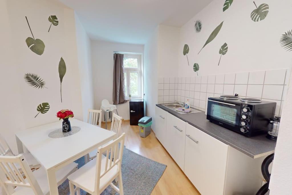 Ferienoase Mitten In Leipzig Buitenkant foto