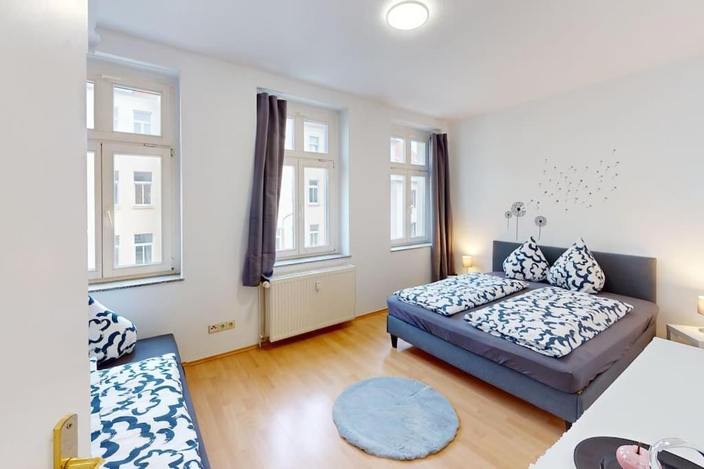 Ferienoase Mitten In Leipzig Buitenkant foto